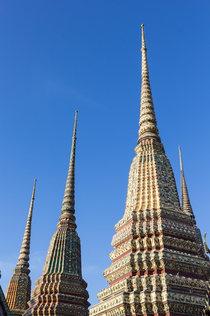 Wat Pho of Wat Phra Chetuphon, de tempel van de liggende Boeddha in Bangkok, Thailand