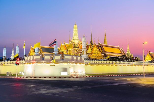 Wat Phra Kaew De Tempel van Smaragden Boeddha in Bangkok Thailand