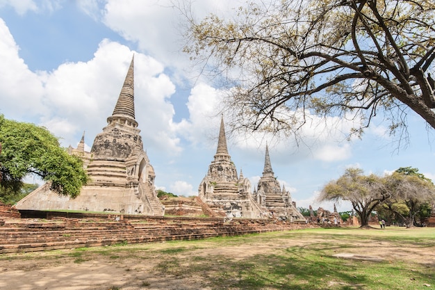 Wat Phra Srisanphet in Ayuthaya, Thailand.
