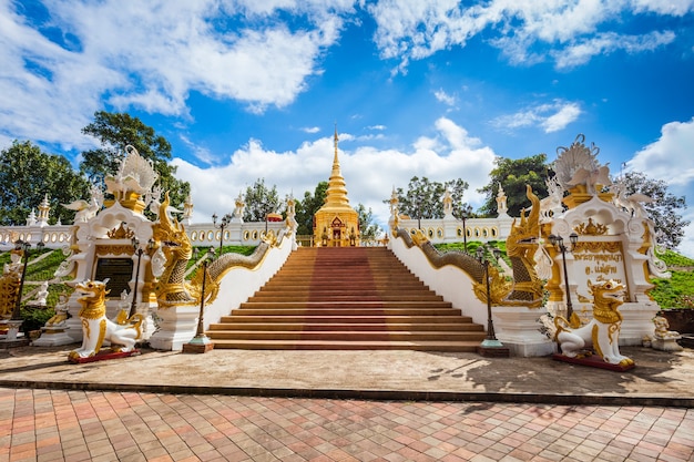 Wat Phra That Wai Dao (Black Scorpion Temple) in Mae Sai, Thailand