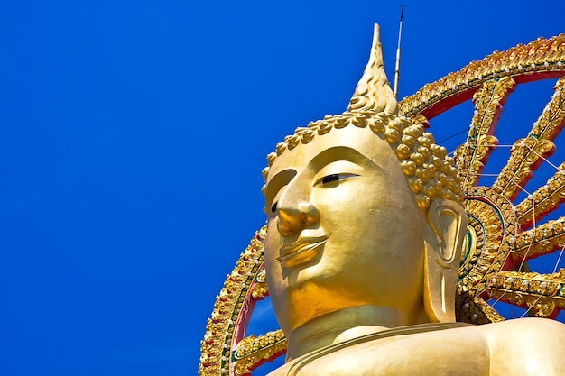 Wat phra yai, the big buddha temple at Koh Samui, Thailand