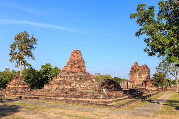 Wat phrapai luang shukhothai historical park thailandia