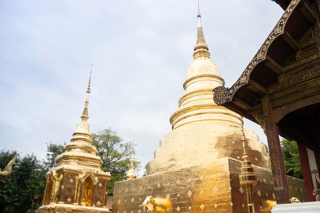 Foto wat pra singh-tempel in thailand