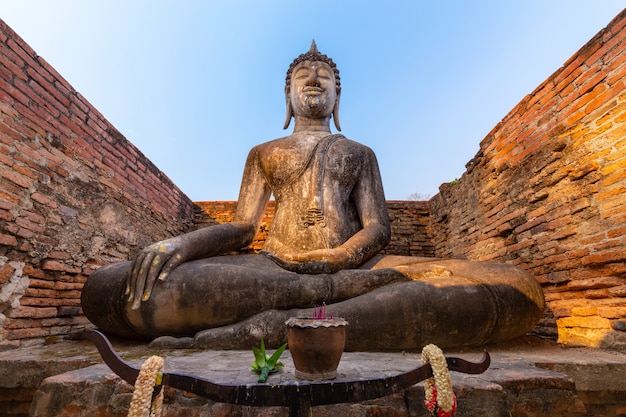 Wat Si Chum, Phra Achana at Sukhothai Historical park, Thailand