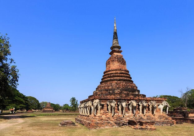 Wat Sorasak Shukhothai Historical Park Thailand