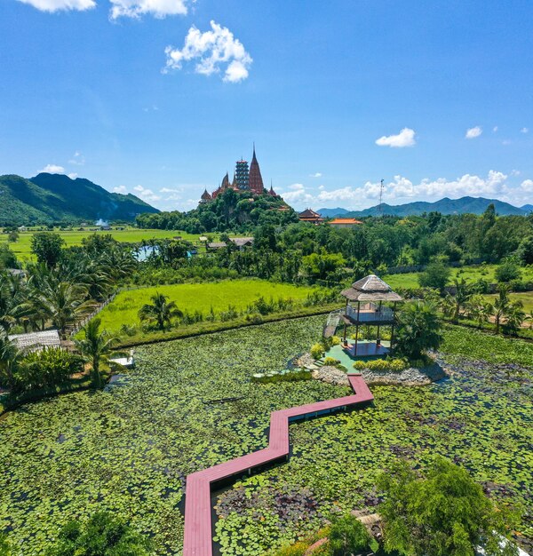 Wat tham khao noi and wat tham sua in kanchanaburi thailand