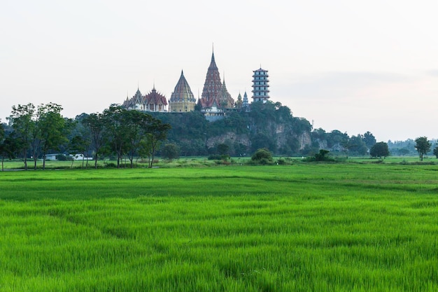 Wat Tham Suea in de provincie Kanchanaburi Thailand