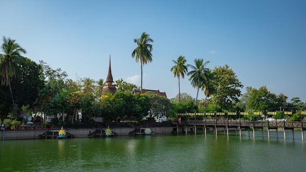 Wat Tra Phang Thong-tempel in het Sukhothai Historical Park - Thailand