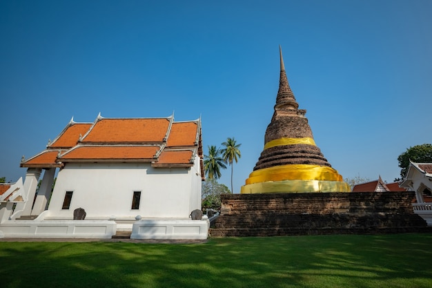 Wat Tra Phang Thong-tempel in het Sukhothai Historical Park - Thailand