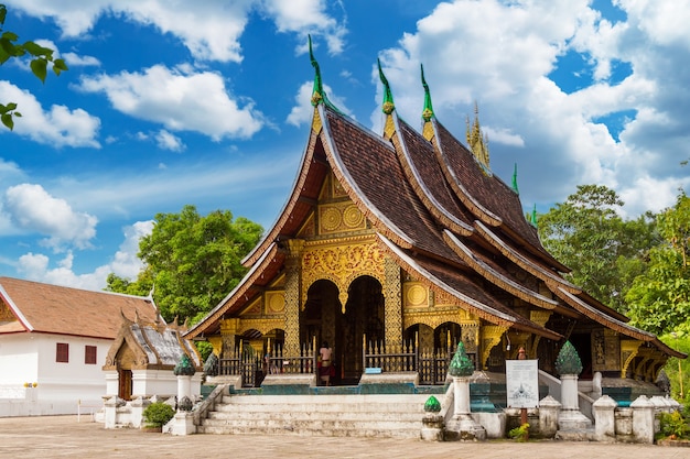 Wat xieng leren riem tempel in luang prabang, laos.