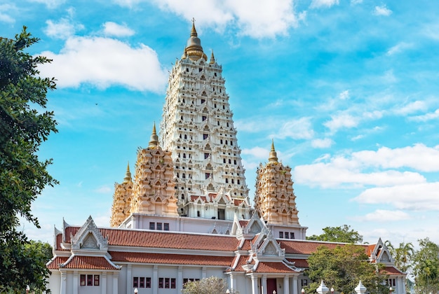 Wat Yan Sang landmark for tourist at Pattaya Thailand Most favorite landmark for travel