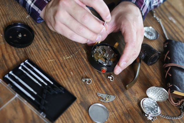 Watch clock repair