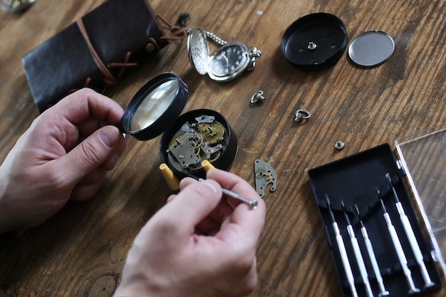 Watch clock repair