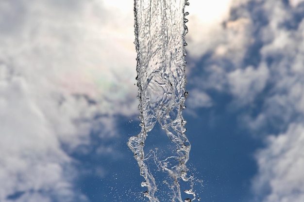 写真 水と空