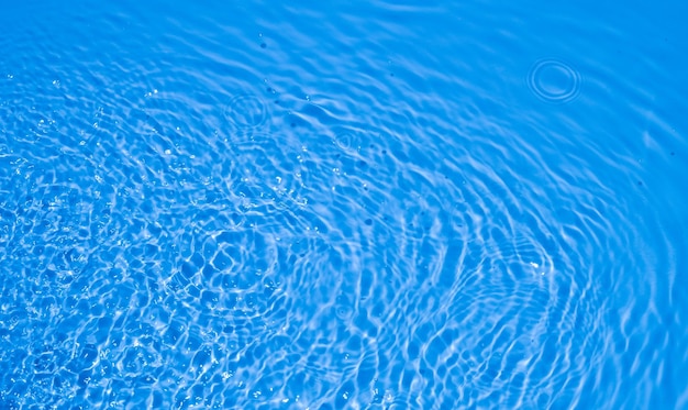 Struttura trasparente dell'onda del fondo dell'acqua