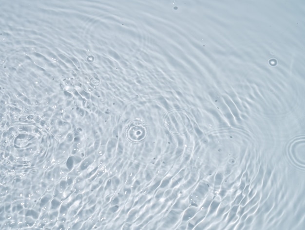 Struttura trasparente dell'onda del fondo dell'acqua