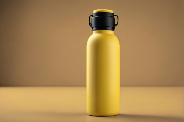 Water bottle can for mockup