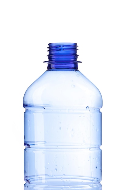 Water bottle isolate on white background