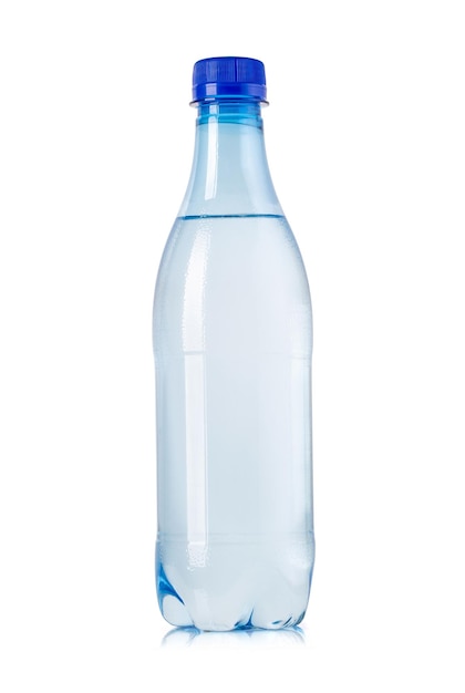 water bottles isolated