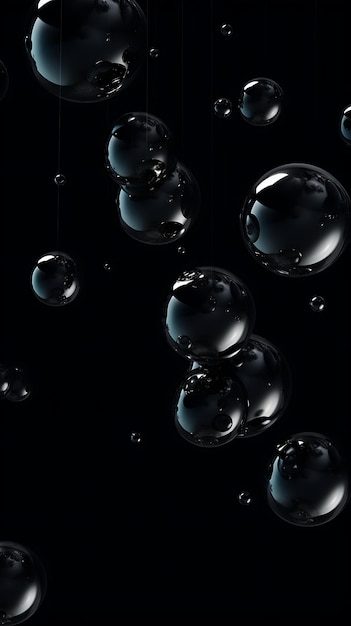 Фото Водная пузырь телефон тема обои стеклянная сфера