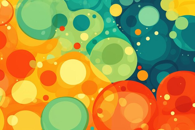 Photo water bubbles background design