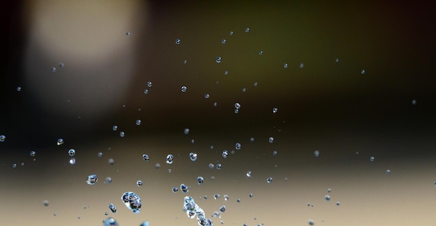 Water bubbles