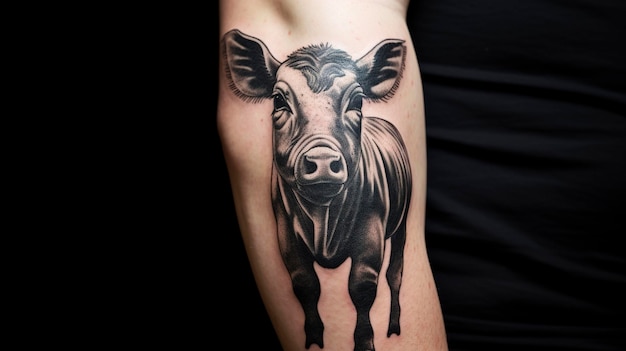 Buy SIMPLY INKED Buffalo Temporary Tattoo, Designer Tattoo for all (Buffalo  tattoo) Online at Best Prices in India - JioMart.