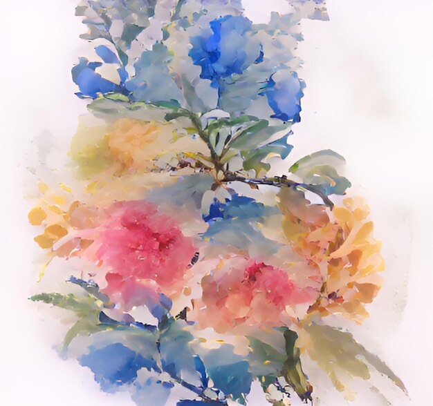 water color art painting