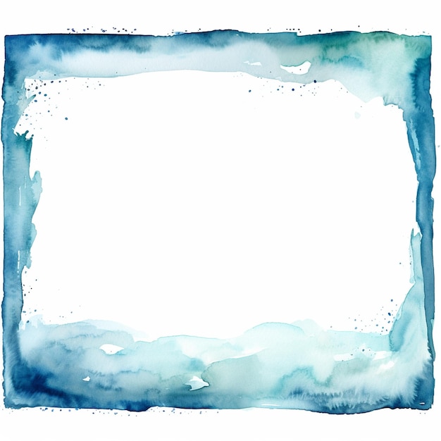 water color frames floral