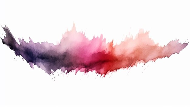 Water colour Brush Stroke Ai Generative