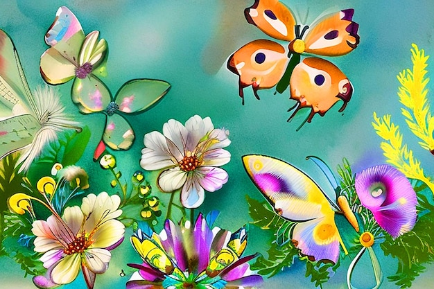 Water cooler Flowers Birds Butterflies hd Images downloaded