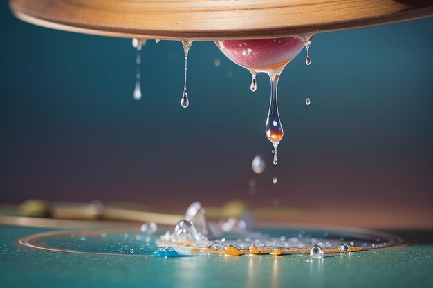 Water drop splash splash special effect creative design element wallpaper background