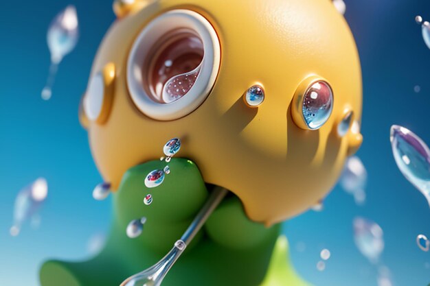 water drop splash splash special effect creative design element wallpaper background