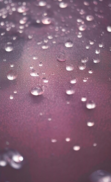 Water Droplet's on Surface