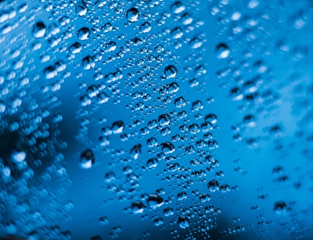 Water droplets background texture