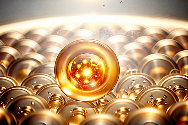 water droplets bubble particles glossy business technology background design material wallpaper