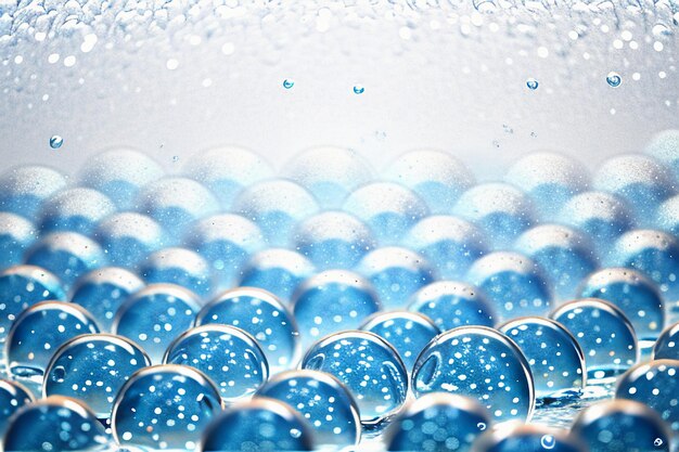 Water droplets bubble particles glossy business technology background design material wallpaper