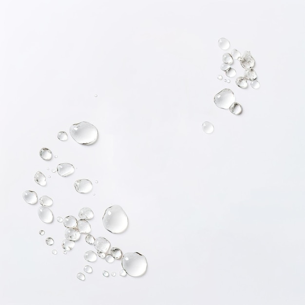 water drops background for cosmetic advertising