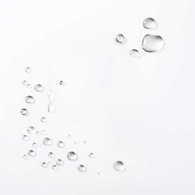 water drops background for cosmetic advertising