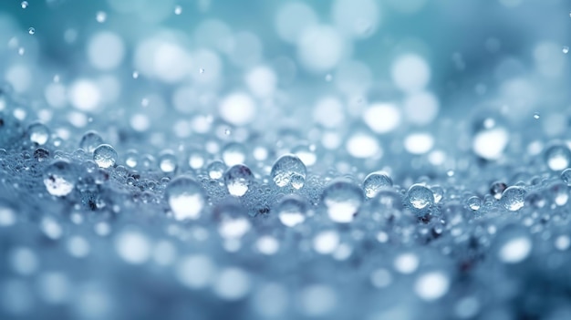 water drops bokeh background