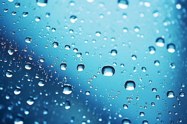 Water drops condensation raindrops round frame ar c