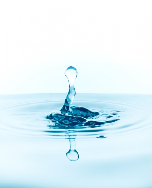 水滴が落ちる