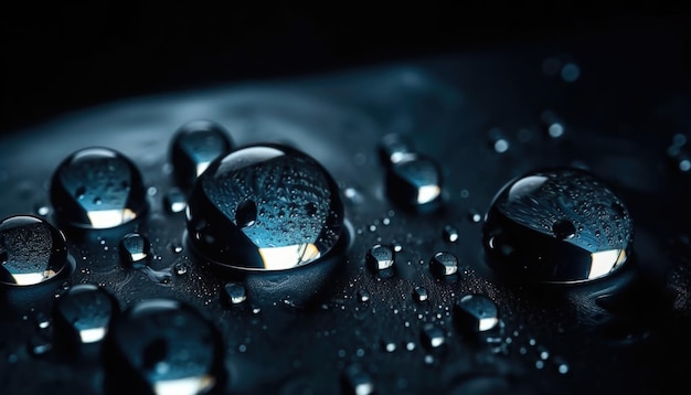 Water Drops Generative Ai