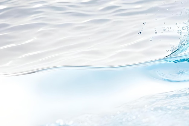 water drops in a glass container with water drops in it.