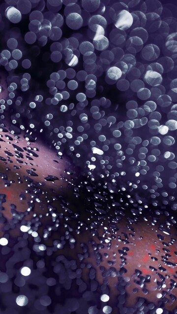 Premium Photo | Water drops textured mobile phone wallpaper