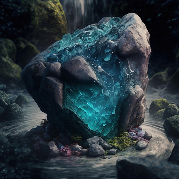 Water Elemental Stone