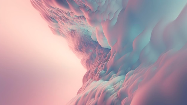 Water explodeert zachte kleur wanorde abstract behang