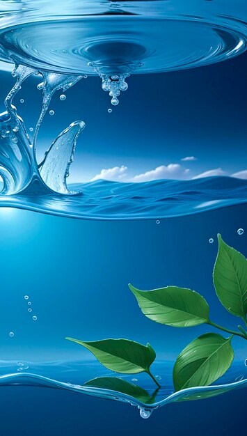 Water free wallpaper