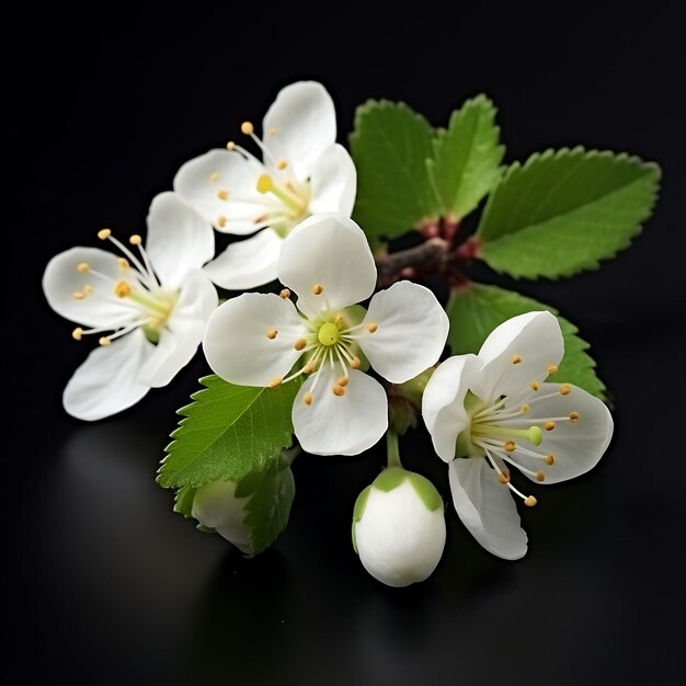 Water Hawthorn Aponogeton Distachyos Dark Green OvalShaped Aqua Plant Isolated on White BG