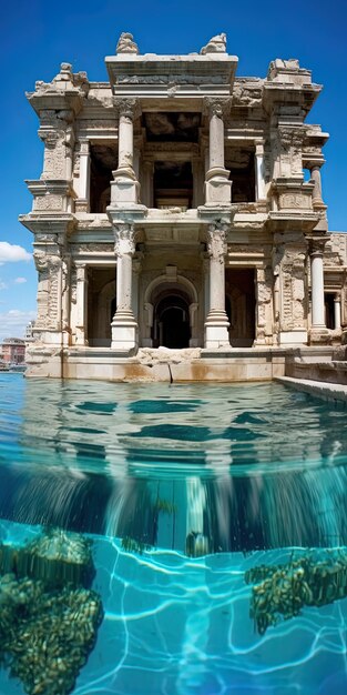 Foto l'acqua e' cosi' limpida che e' la cosa migliore del mondo.